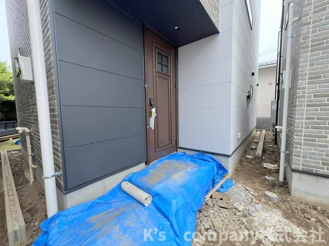 茅ヶ崎市下町屋2丁目　新築戸建　4号棟の玄関|2026.6.14撮影◇