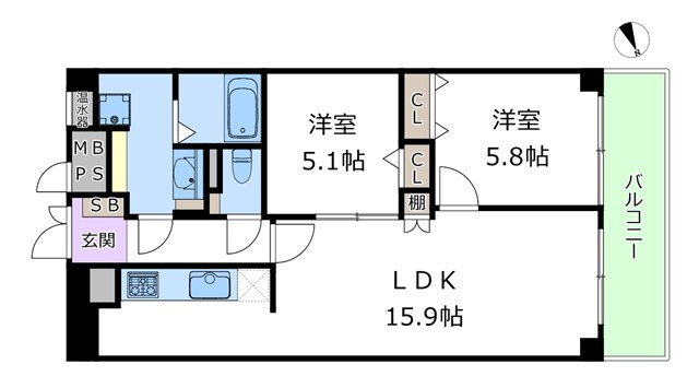 【間取り】 | 千里第二泉ヶ丘スカイハイツ | エイブルにて取扱い可能な住宅ローンは、全部で10種類以上！お客様にピッタリの住宅ローンを当社のFPよりご案内させて頂きます。住宅ローンのご相談だけでも、お気軽にご相談下さいませ。