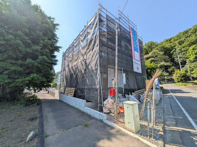 八王子市　平町　新築一戸建て　２期の外観|～落ち着きのある閑静な住宅地内に誕生の新築一戸建て　2台駐車可能カースペースあり～