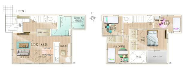 古賀市千鳥６丁目の新築一戸建のその他| 