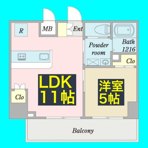 ロータス本陣通の間取り