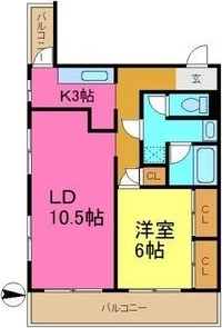 第2宏陽ハイツの間取り