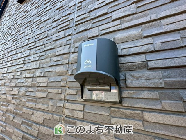 タマタウン宇都宮市細谷町Ⅱの設備|電気自動車用コンセントのソケットがございます。電気工事後に使用可能です。
