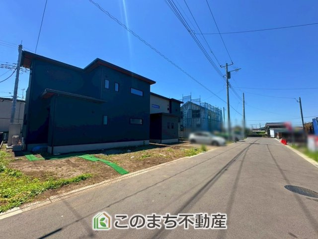 タマタウン宇都宮市細谷町Ⅱの前面道路含む現地写真|前面道路6ｍと広々してます！運転が苦手な方でもお車の出し入れ簡単で安心です☆
