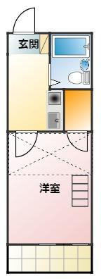カーサ井原の間取り