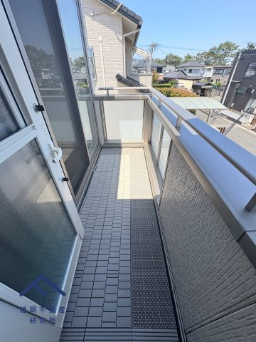 東区三苫２丁目　戸建てのバルコニー