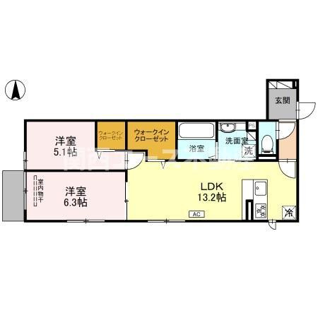 【間取り】 | QUBE.2ND