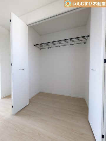 Cradle garden　吉見町東野第22の収納|大容量の収納スペースで住空間もスッキリ広々
収納がたっぷり付いていれば、お部屋がすっきり保てて気持ちが良いですね♪