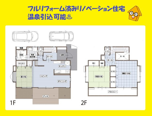 中古戸建の間取り