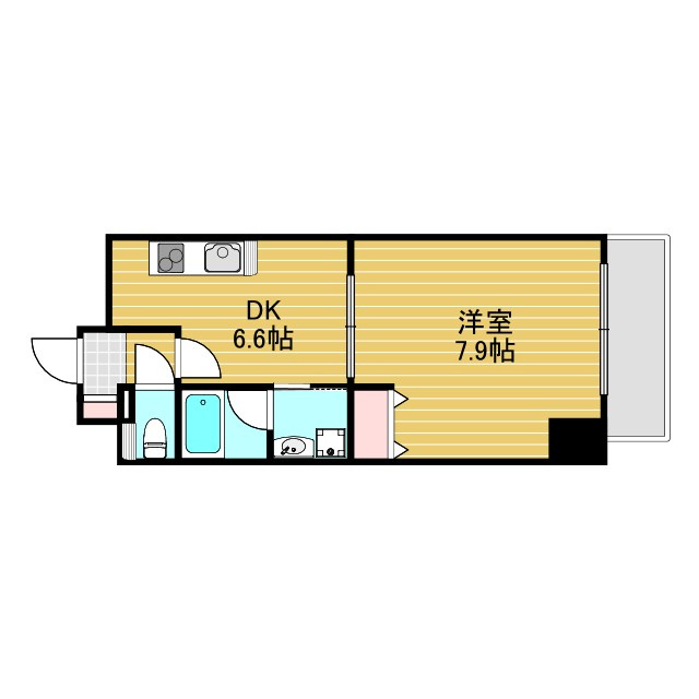 アーバネス淀川の間取り