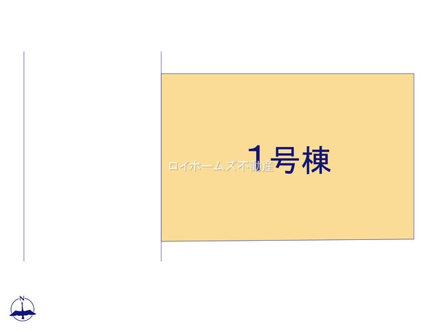 【区画図】 | 名古屋市北区東水切町２丁目14『仲介料無料』新築戸建て | 1号棟