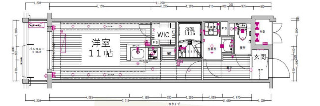 【間取り】 | アクアプレイス上本町