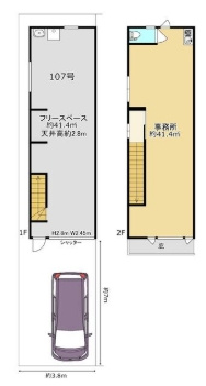 ＷＡＫＯ　ＢＬＤ．の間取り