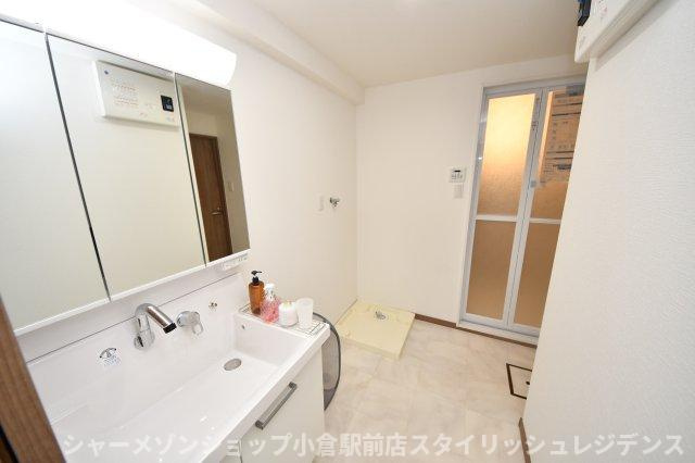 ペルル企救丘２番館の洗面所