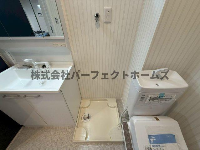 高野道ガレージハウスB棟の設備|洗濯パン