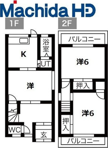 【間取り】 | 神野町戸建