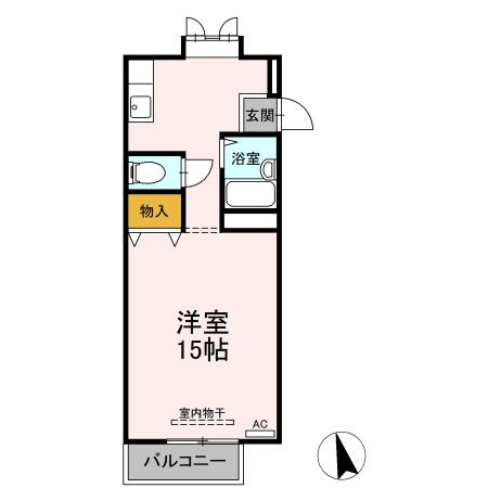 【間取り】 | サンライフ門脇B