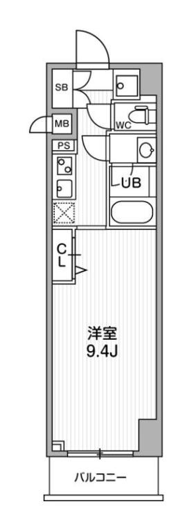 ＡＬＴＥＲＮＡ横濱阪東橋の間取り