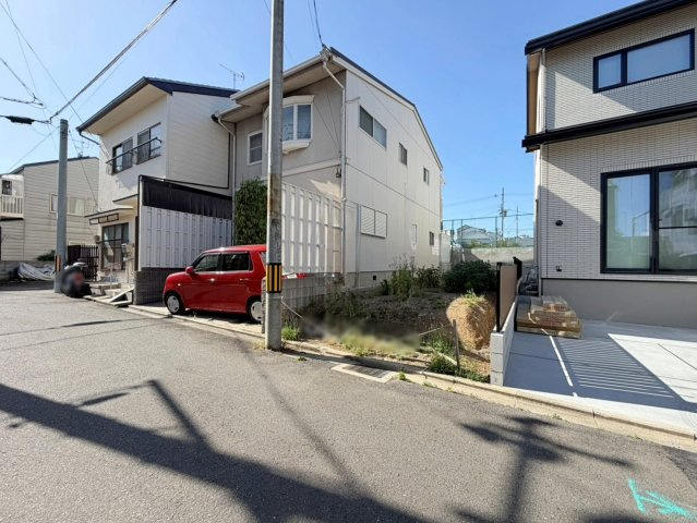 紫野郷ノ上町　建築条件無土地のその他|【現地の様子】
形が整った整形地につき、多彩なプランの計画が可能です！（R8.5撮影）