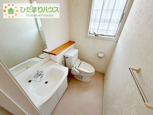【トイレ】 | つくば市竹園3丁目　中古戸建 | トイレには専用の手洗いカウンター(^^♪