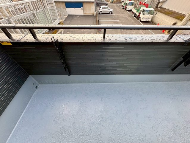 高知市桟橋通７期1棟　新築戸建のバルコニー