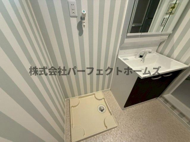 高野道ガレージハウスC棟の設備|洗濯パン
