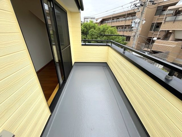 天白区表山三丁目　売戸建のバルコニー|広々としたバルコニー！