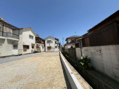 【外観】 | 阿弥　売土地　全２区画 | 現況更地ですので、すぐにお家を建てられますね♪