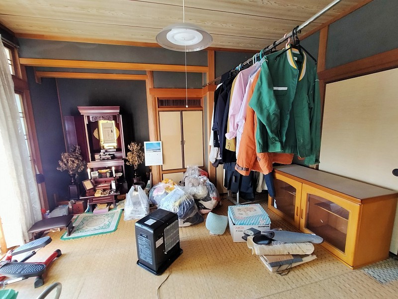 東浜町戸建ての和室|和室６帖西側