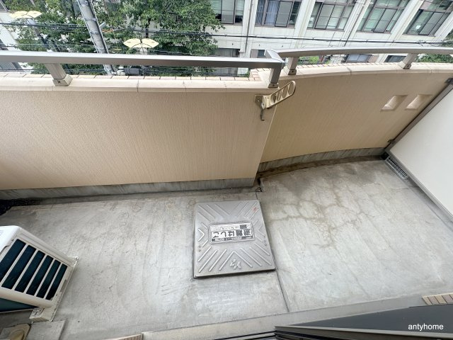 メゾン・デ・ノムラ東心斎橋　仲介手数料無料のバルコニー