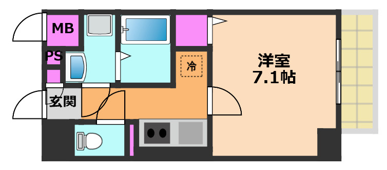 K＆K芥川の間取り