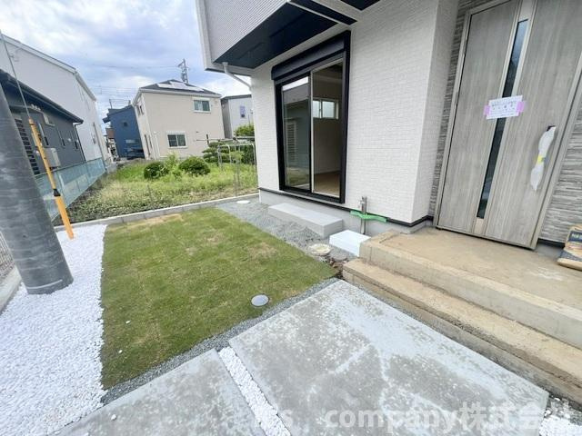 ◎茅ヶ崎市円蔵2丁目　新築戸建　4号棟の庭|お庭◇植栽や家庭菜園を楽しめます◇