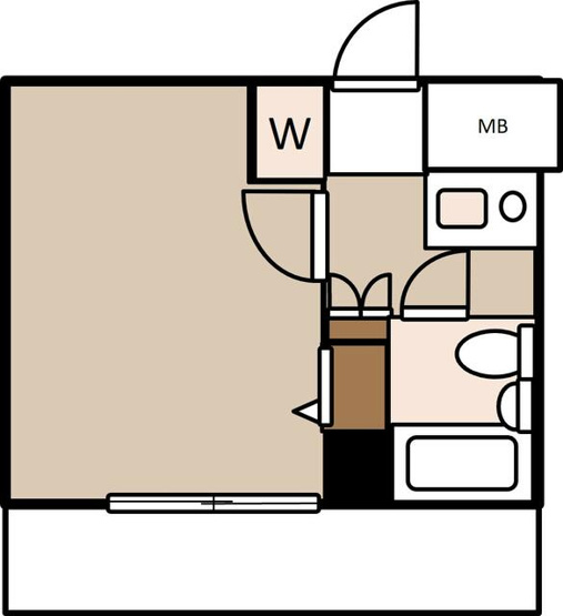 【間取り】 | クリオ大口壱番館