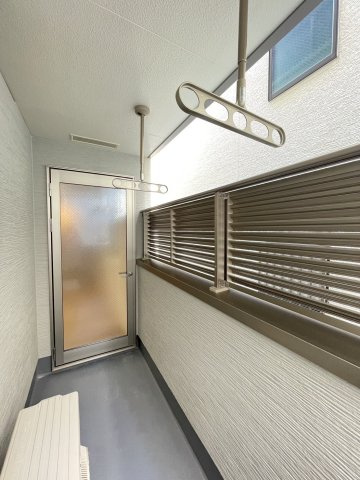 フジパレス俊徳道Ⅴ番館のバルコニー