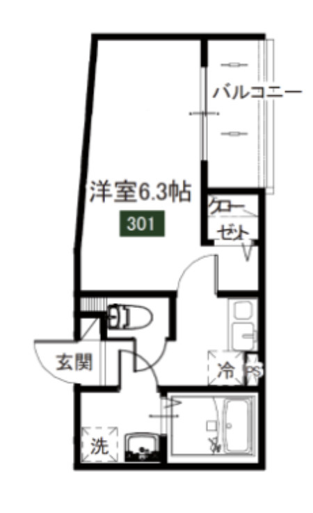 エバンス船堀の間取り