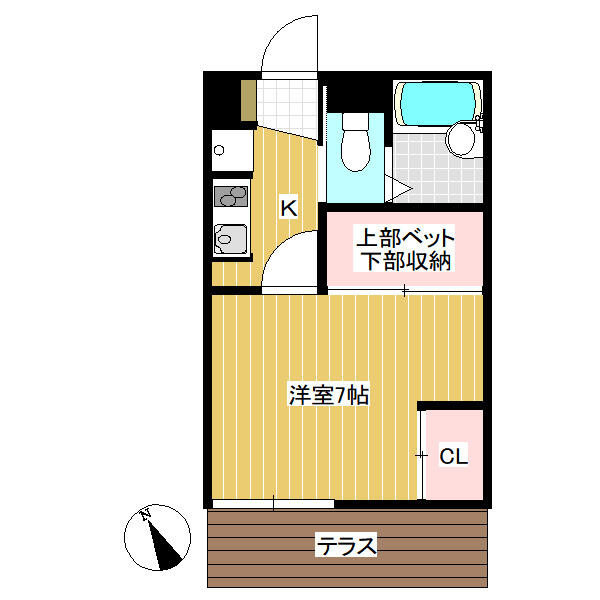 足立区島根2丁目のアパートの画像