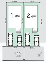 【区画図】 | ご家族様のプライベート空間が確保できる素敵な間取りです。また敷地ゆったりですので、おうち時間を楽しむのにもぴったりですね♪