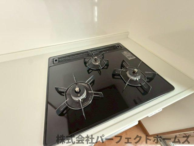 出口3丁目戸建のキッチン|お料理しやすいキッチンです