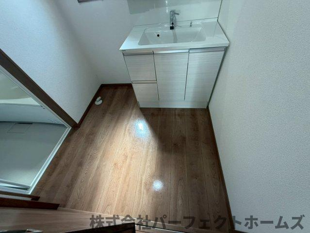出口3丁目戸建の脱衣所