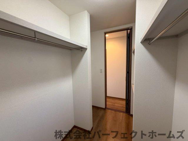 出口3丁目戸建の収納|収納のためのスペースです