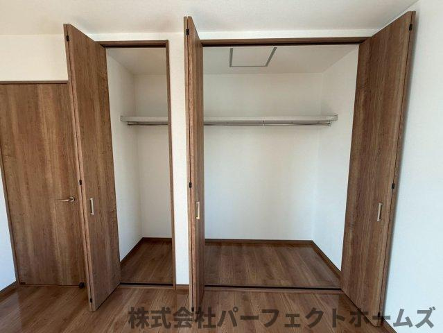 出口3丁目戸建の収納|大きなものも収納できそうです