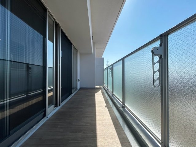 パークナードフィット津雲台のバルコニー