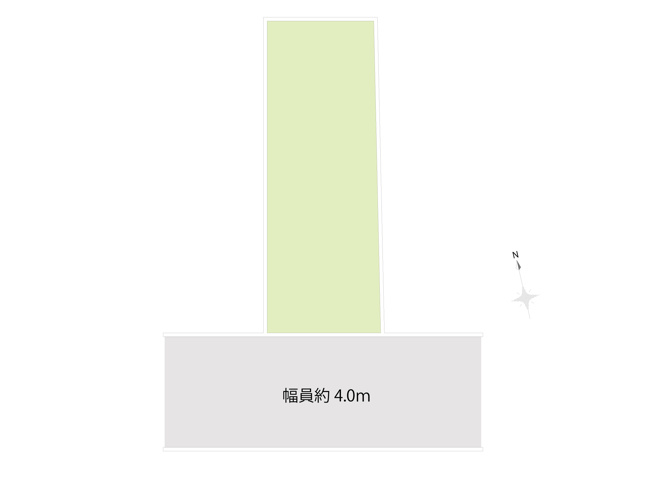 【区画図】 | 朝霞市栄町2丁目　中古一戸建住宅（朝霞店） | 陽当たりの良い南道路に面した敷地。穏やかで住みやすい住環境です。