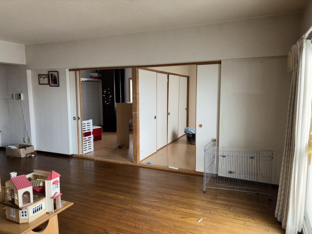 北見市三住町１１番地　中古マンション 三住町(ロジェ学園通312号）の居間・リビング