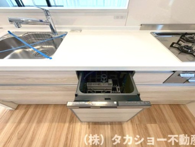 【キッチン】 | グランスイートブルーベイサイドレジデンス | キッチンにはあると嬉しい食洗機付☆彡