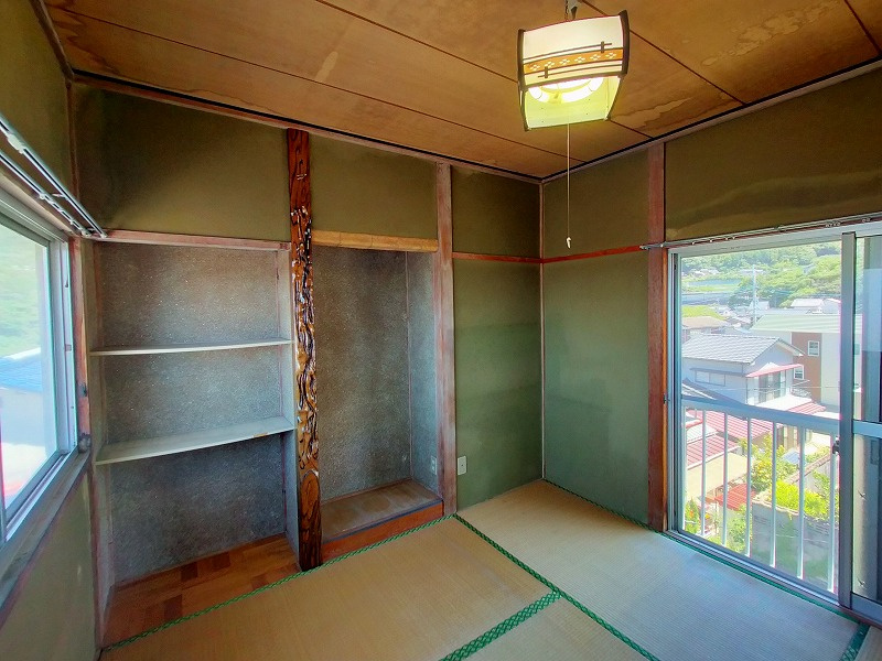 黒髪町桜ケ丘団地戸建の和室|２Ｆ和室４．５帖