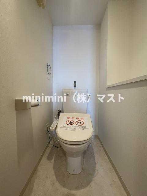クラウンハイム西田辺のトイレ