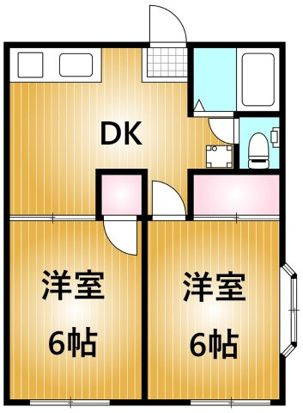 メゾンカトレアの間取り