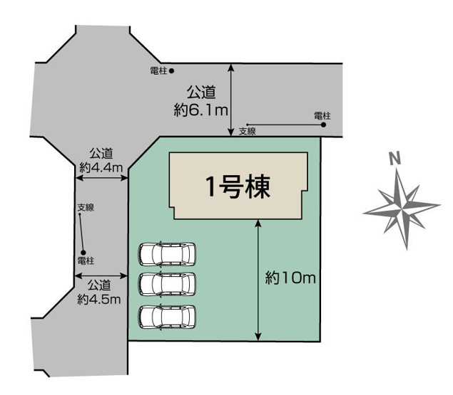 【区画図】 | Blooming　Garden　笹谷道場　１号棟 | ★内覧予約でブランド米2kg★