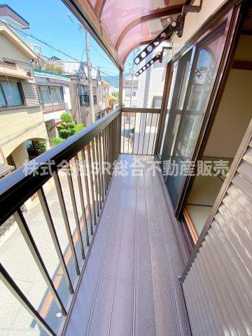 加納1丁目中古戸建のバルコニー|北側バルコニー。陽当たり良好で洗濯物が乾きやすいです！